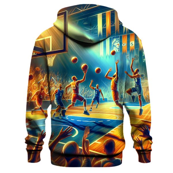 Basketball Court Passion Hoodie