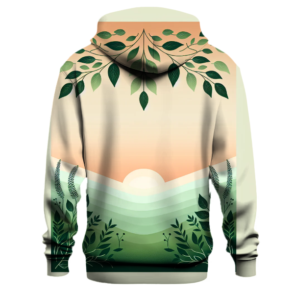 Emerald Dawn Gradient Hoodie