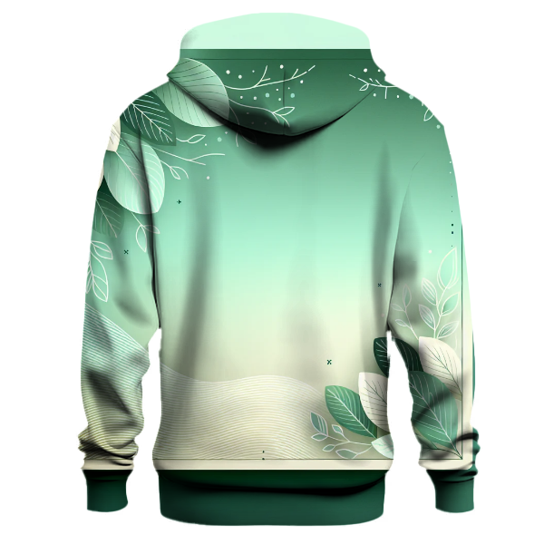 Cool Mint Ombre Hoodie