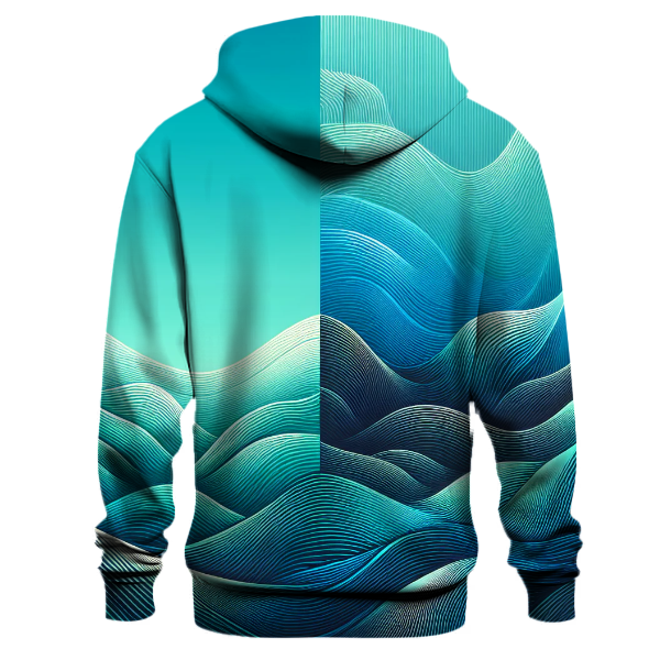 Tropical Ocean Wave Blend Hoodie