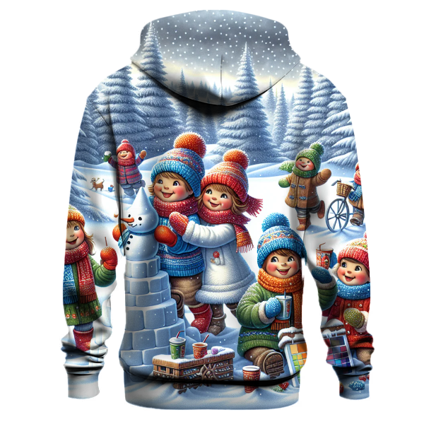 Cozy Snowman Friends Hoodie