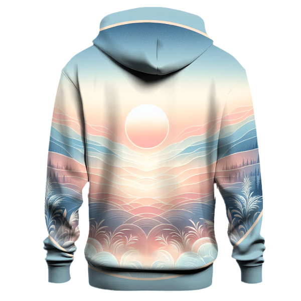 Glacial Sunrise Tranquil Hoodie