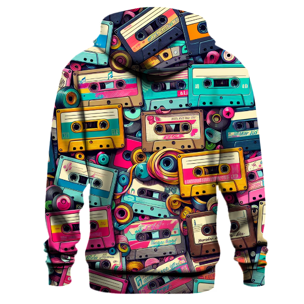 Cassettes and 80s Beats Hoodie
