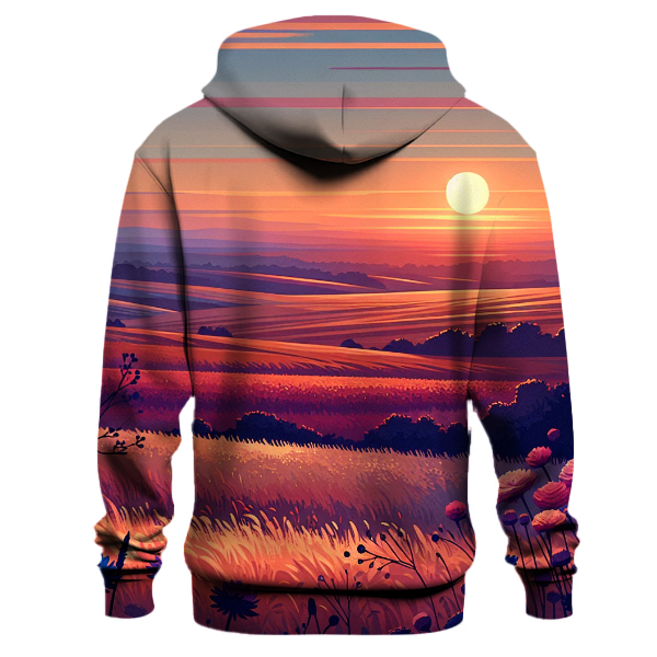 Bohemian Sunset Fields Hoodie
