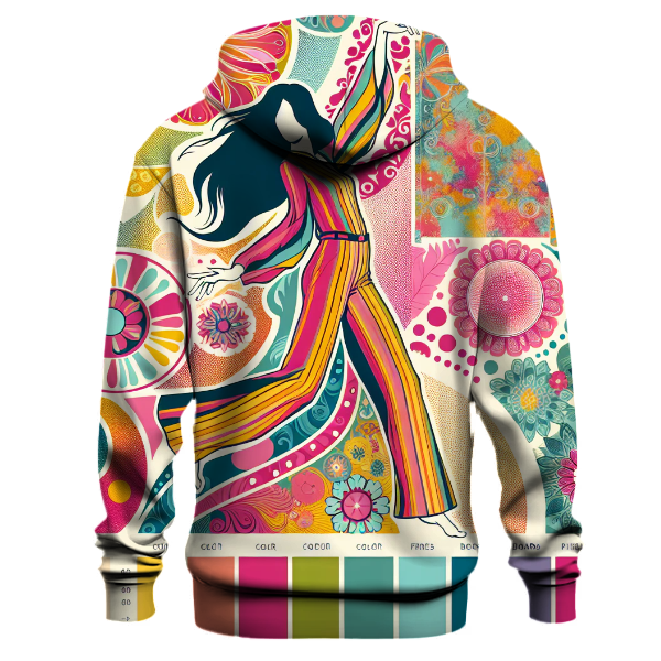 Flower Power Tie Dye Hoodie
