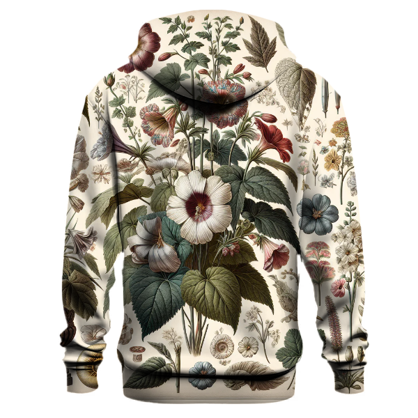 Victorian Botanical Illustration Hoodie