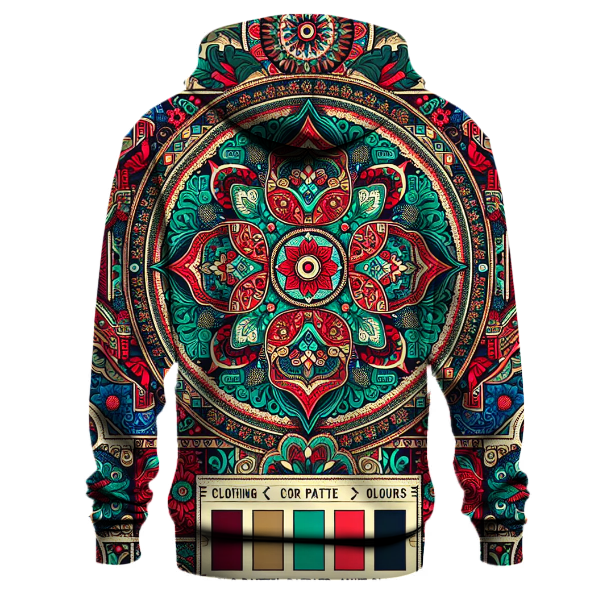 Radiant Boho Patch Hoodie