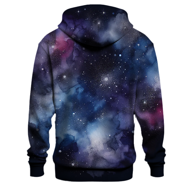 Dreamy Night Sky Tie-Dye Hoodie
