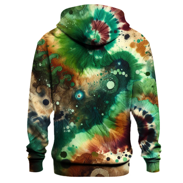 Jungle Vibes Tie-Dye Hoodie