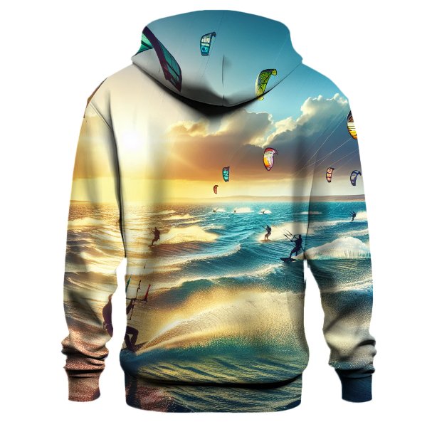 Kiteboarding Action Hoodie