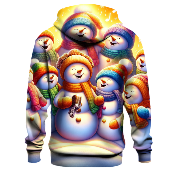 Charming Caroling Snowmen Hoodie
