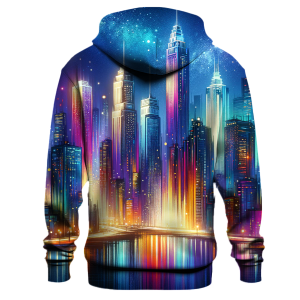 Elegant Cityscape Nights Hoodie