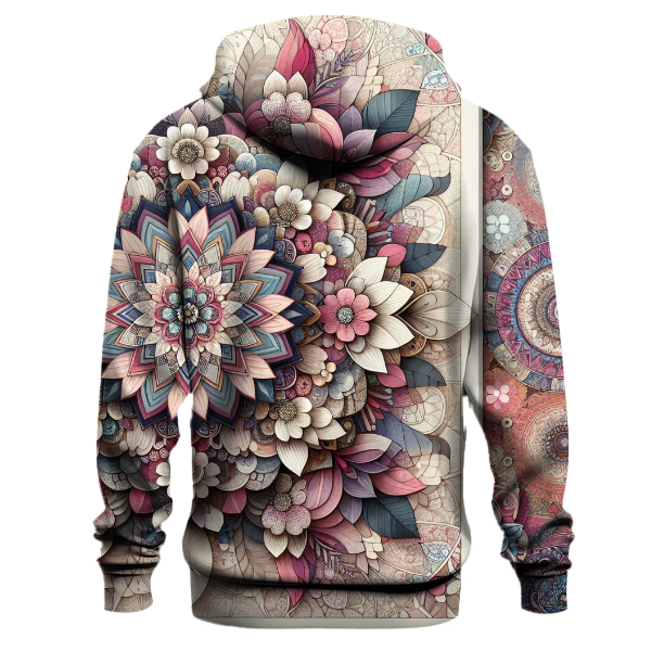 Artistic Floral Mandalas Hoodie