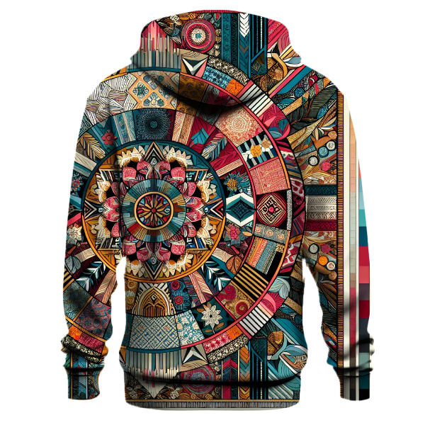 Funky Patchwork Hoodie