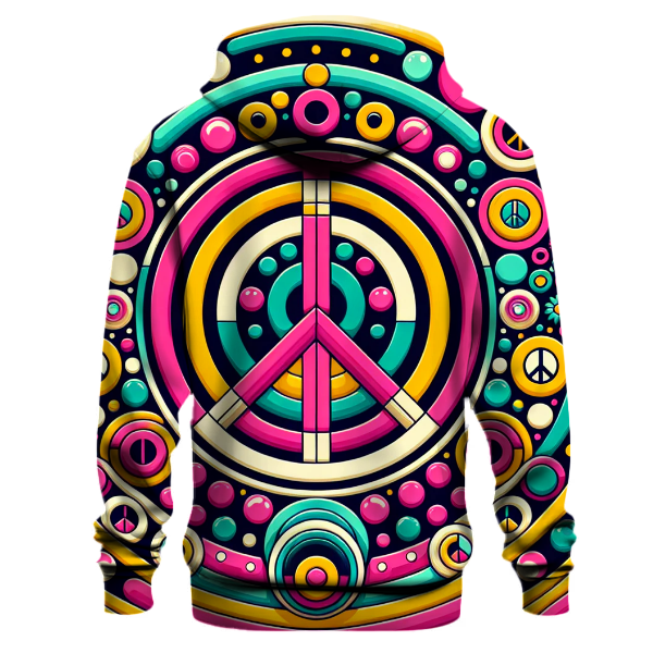 Hippie Harmony Circles Hoodie