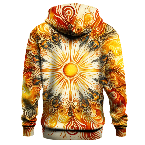 Celestial Sun Tie-Dye Hoodie