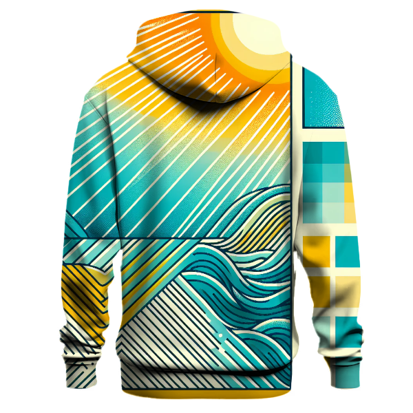 Sun-Kissed Waves Hoodie