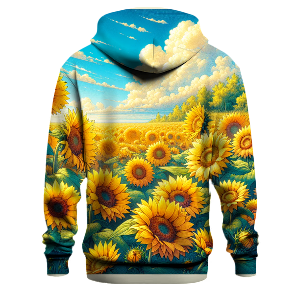 Dazzling Sunflower Fields Hoodie