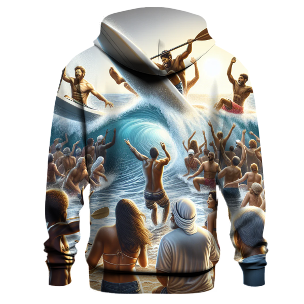 Surf Kayaking - Paddle the Waves Hoodie
