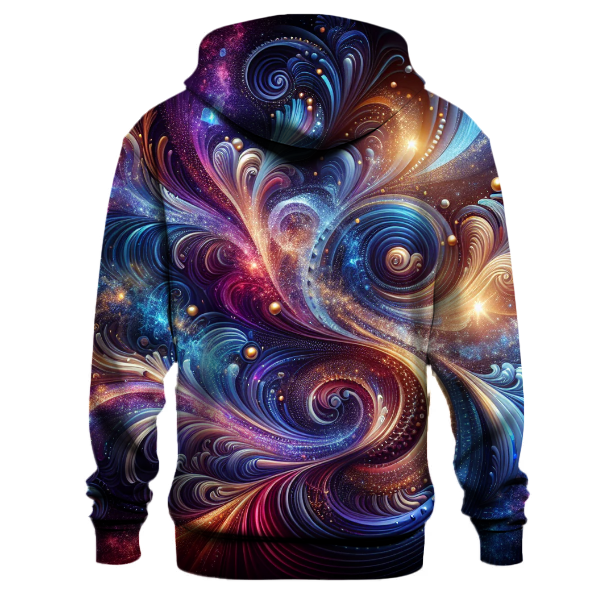Electric Galaxy Swirl Hoodie