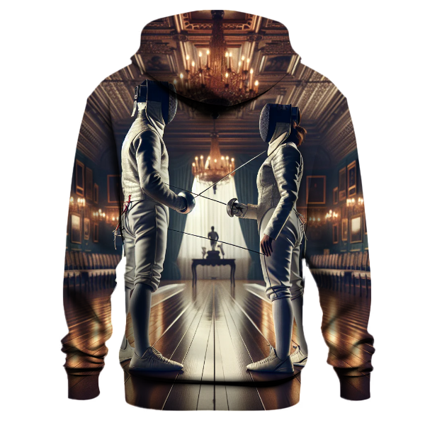 Fencing Graceful Duel Hoodie