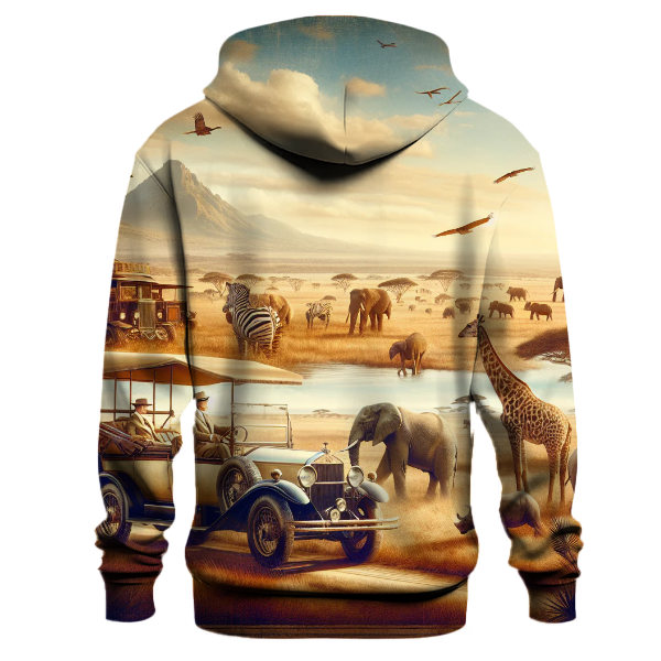 Retro Safari Adventure Hoodie