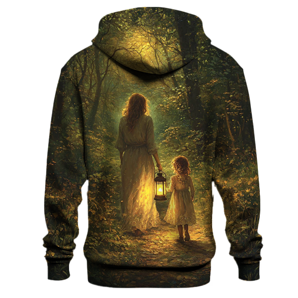 The Lantern of Wisdom A Mothers Guiding Light Hoodie