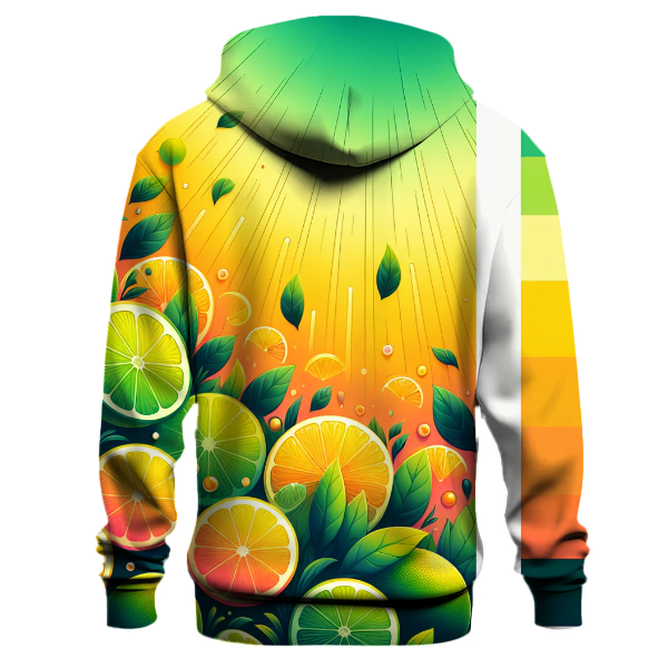 Citrus Burst Fusion Hoodie