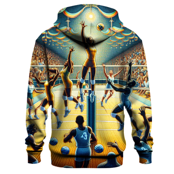 Volleyball - Court Conquerors Hoodie