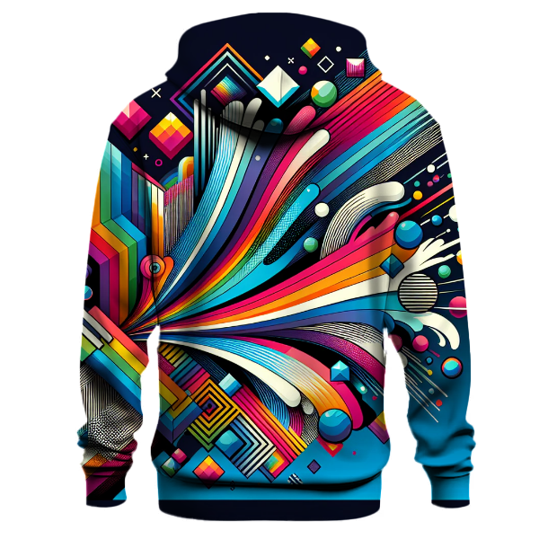 Rad Rainbow Rays Hoodie