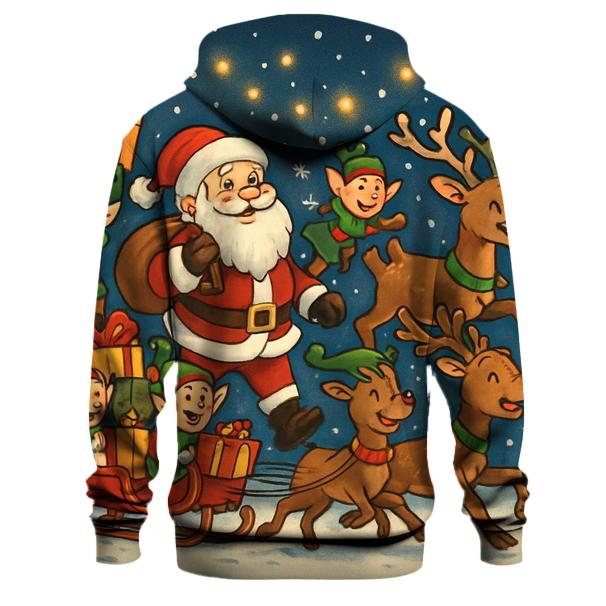 Santa's Delivery Crew Hoodie