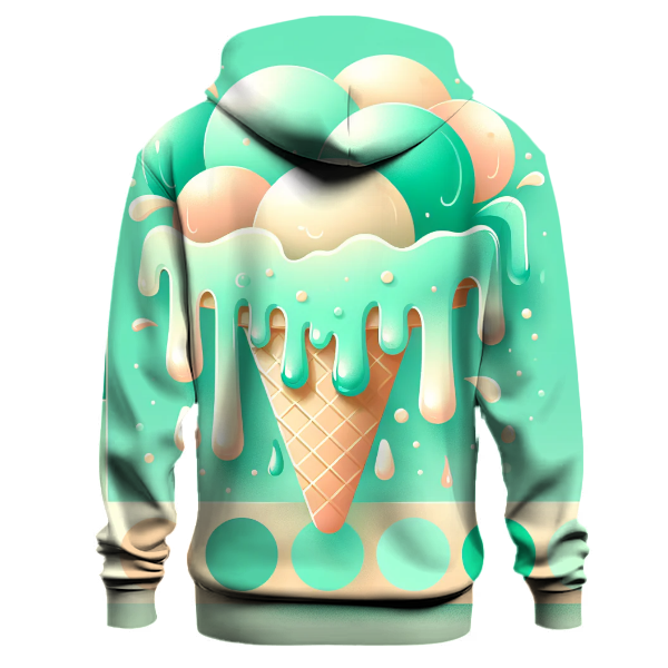 Cool Mint Ice Cream Hoodie