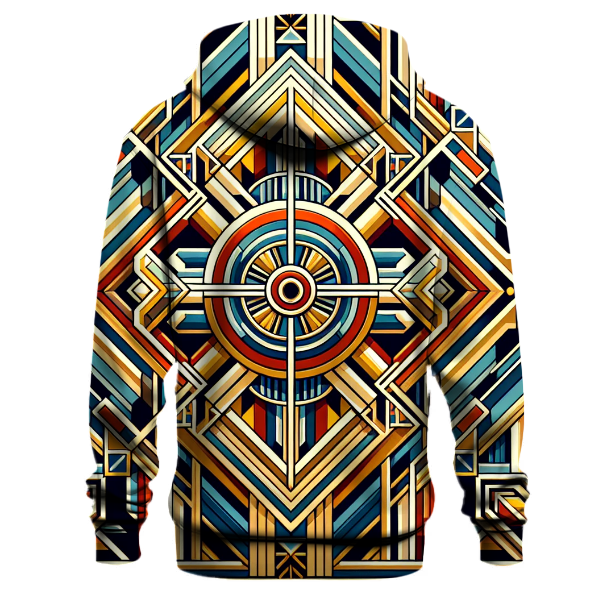 Vibrant Art Deco Hoodie