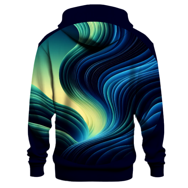 Glistening Aurora Gradient Hoodie
