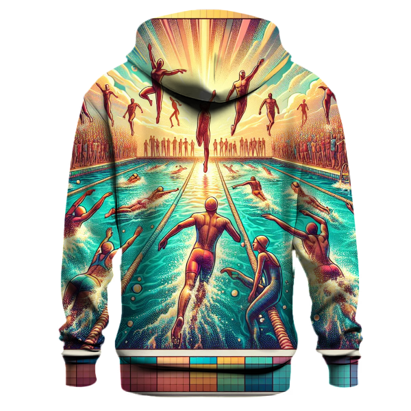 Swimming - Ocean Deep Hoodie