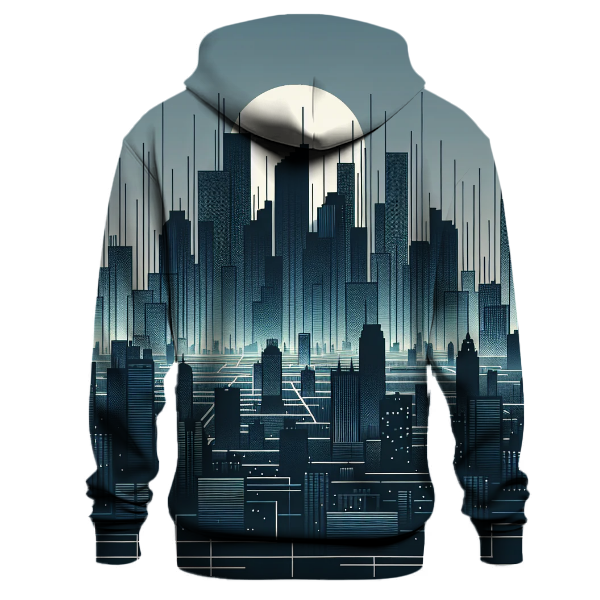 Urban Cityscape Fade Hoodie