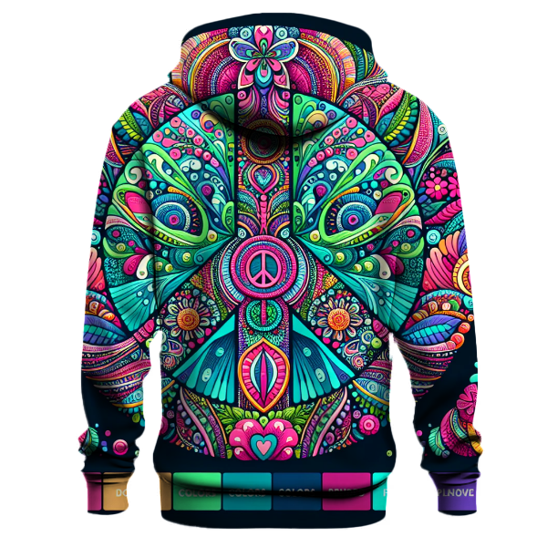 Artistic Peace Sign Hoodie