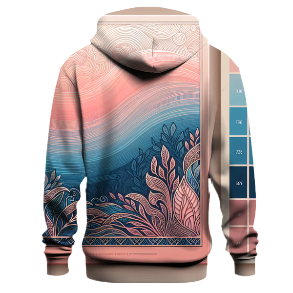 Pink Coral Reef Gradient Hoodie