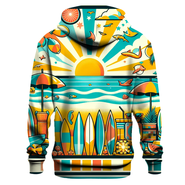 Summer Beach Chill Hoodie