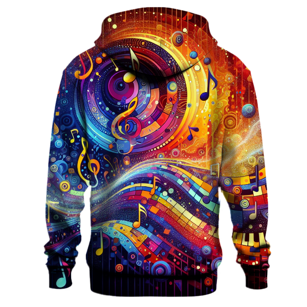 Funky Retro Music Vibes Hoodie