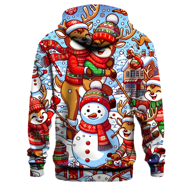 Reindeer Family Fun Hoodie