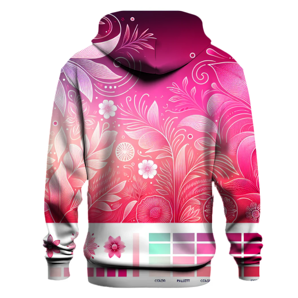 Garden Bloom Ombre Hoodie