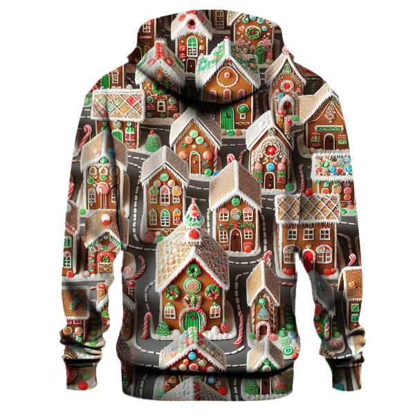 Frosted Gingerbread Town Hoodie