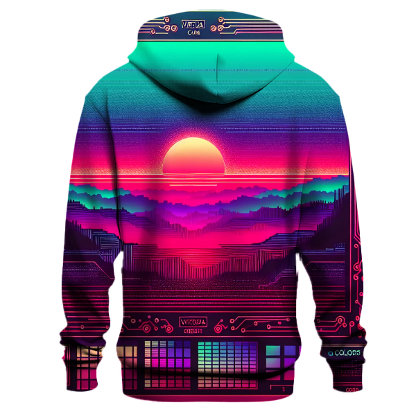 Digital Dawn Blend Hoodie