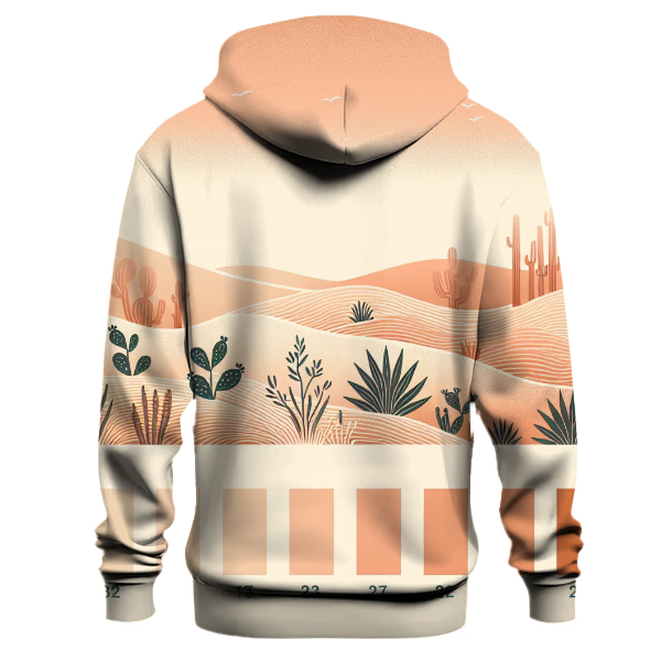 Sunrise Over Desert Hoodie