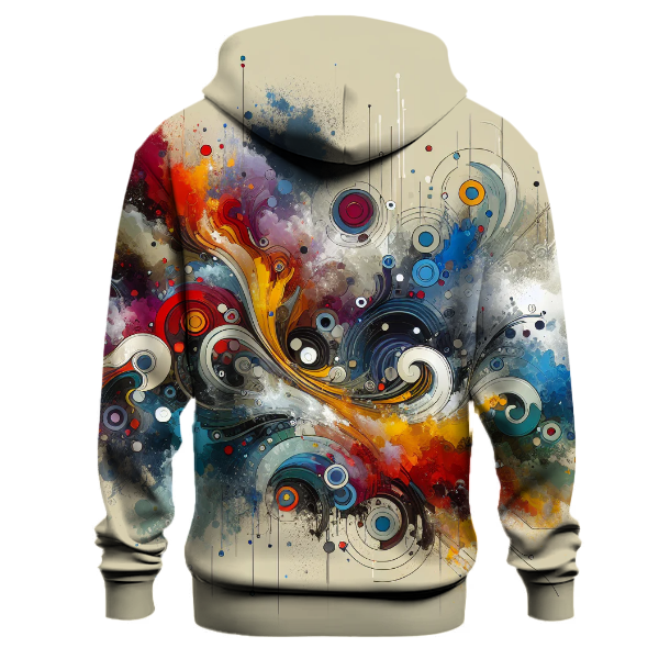 Graphite Pop Art Hoodie