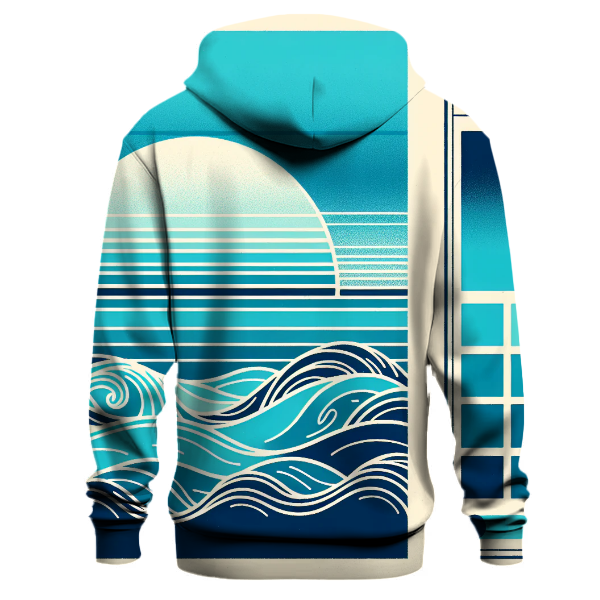 Cobalt Wave Gradient Hoodie
