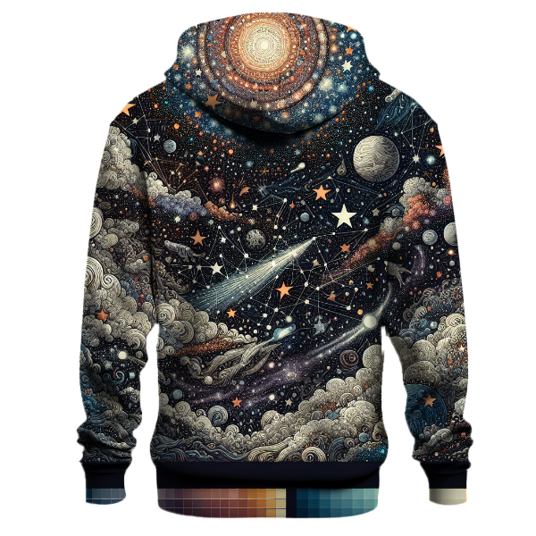 Celestial Skies Tapestry Hoodie