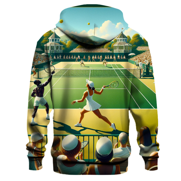 Tennis Court Rhythm Hoodie
