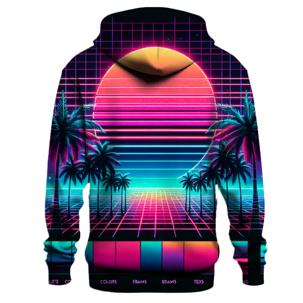 Tropical Synthwave Hoodie